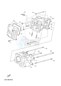 YN50FM NEO'S 4 (2CG7) drawing CYLINDER HEAD