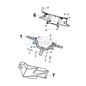 FIGHT 3 A DSE drawing HANDLEBARS