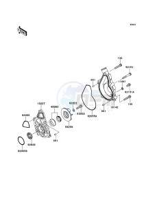 ER-6f EX650CBF GB XX (EU ME A(FRICA) drawing Water Pump