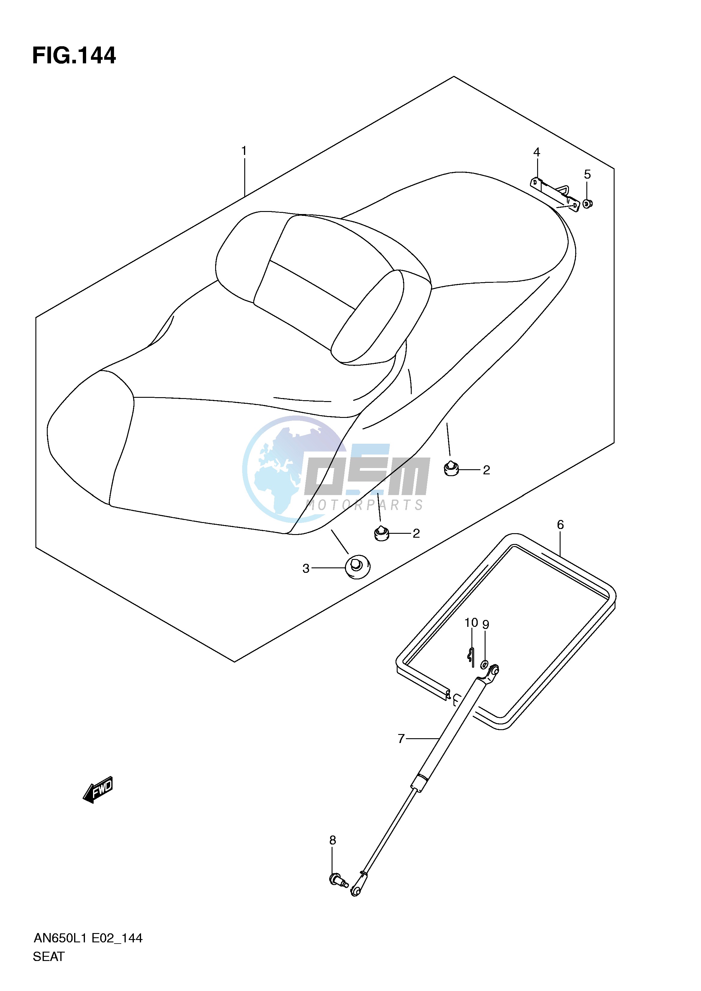 SEAT (AN650L1 E19)