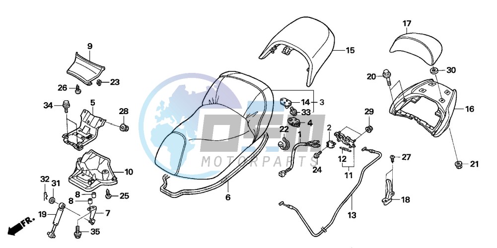 SEAT/REAR SPOILER