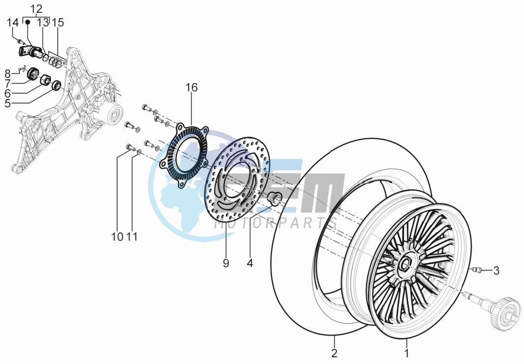 Rear Wheel