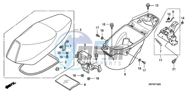 SEAT/LUGGAGE BOX