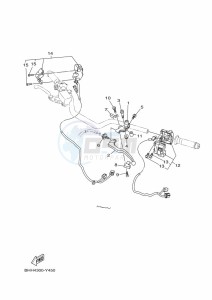 MT-07 MTN690 (BATX) drawing HANDLE SWITCH & LEVER