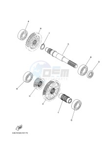 XP500A T-MAX 530 (2PWM) drawing TRANSMISSION