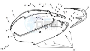 ALLO 50 45KMH drawing COWLING