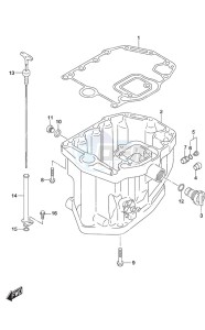 DF 115A drawing Oil Pan