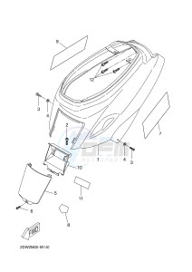 CW50 BOOSTER (2DW2 2DW2) drawing SIDE COVER