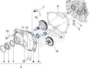 Runner 125 VX 4t Race drawing Reduction unit