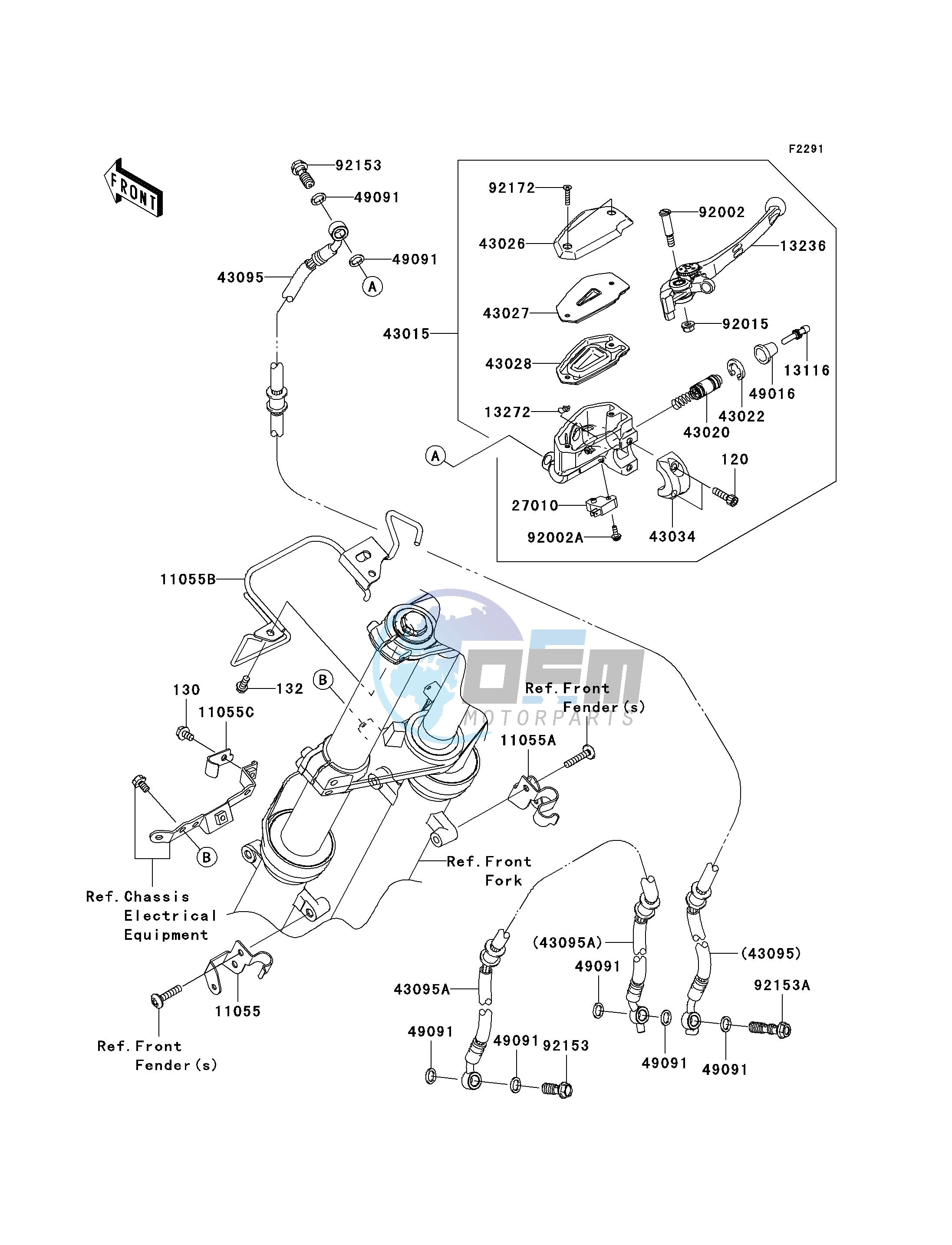 FRONT MASTER CYLINDER