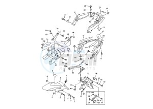 FZ6 FAZER 600 drawing FENDER