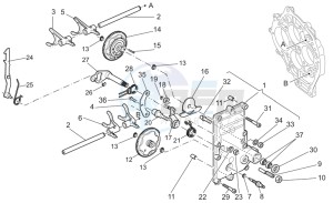 MGS-01 Corsa 1200 1380 drawing Gear box selector