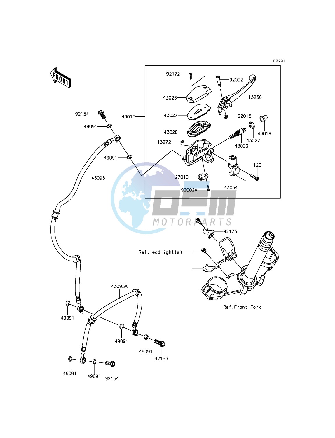 Front Master Cylinder