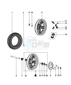 KISBEE 4TA OY D drawing WHEELS