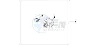 NC700SDC drawing KIT  RELAY SET