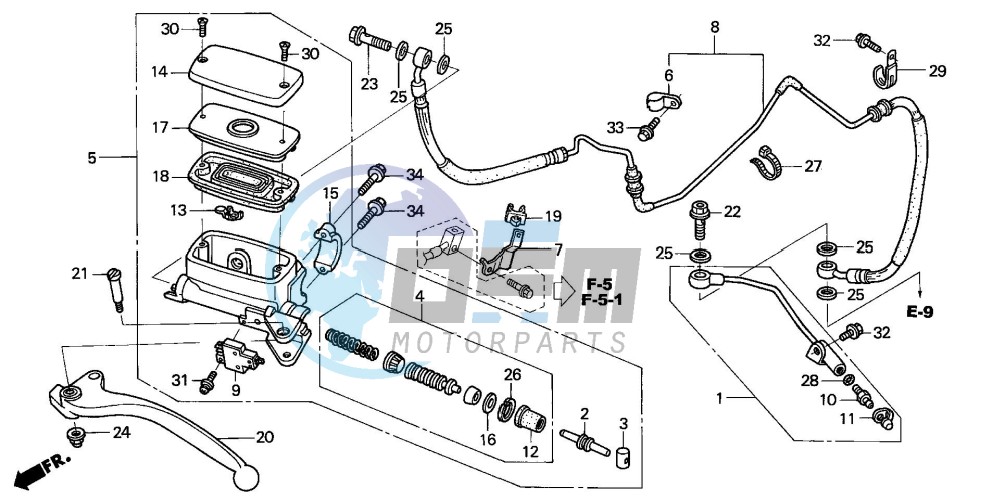 CLUTCH MASTER CYLINDER