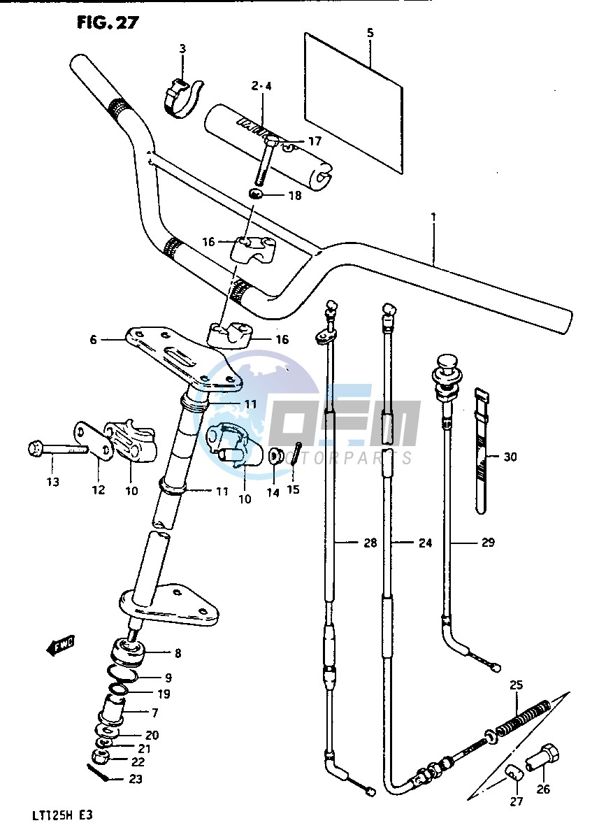 HANDLEBAR - STEERING