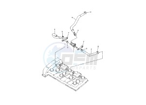 FZ6-S FAZER 600 drawing AIR INDUCTION SYSTEM