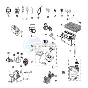 FIGHT 3 AX drawing ELECTRIC EQUIPMENT