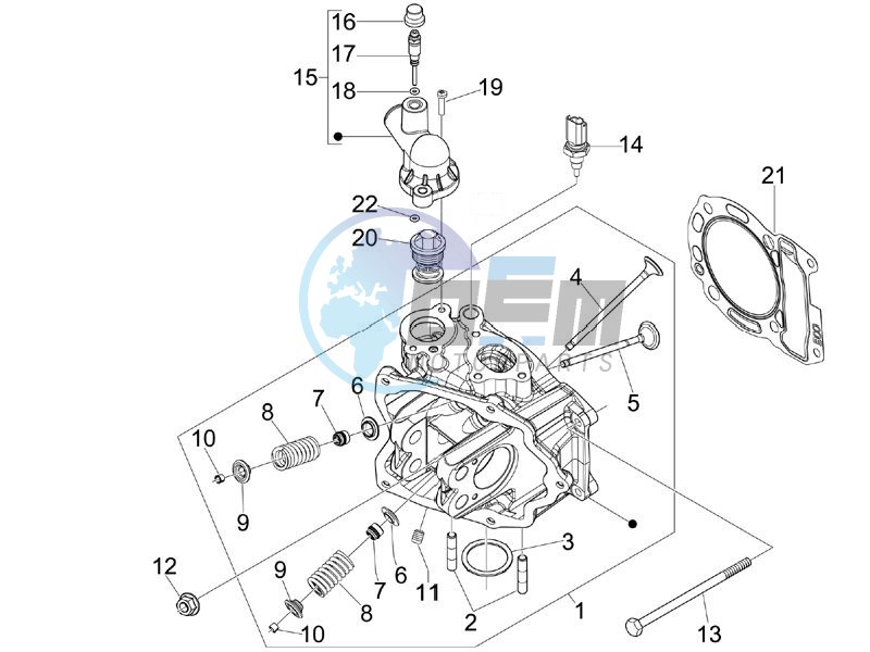 Head unit - Valve