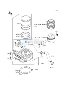 KL 250 D [KLR250] (D10-D14) [KLR250] drawing CYLINDER_PISTON-- S- -