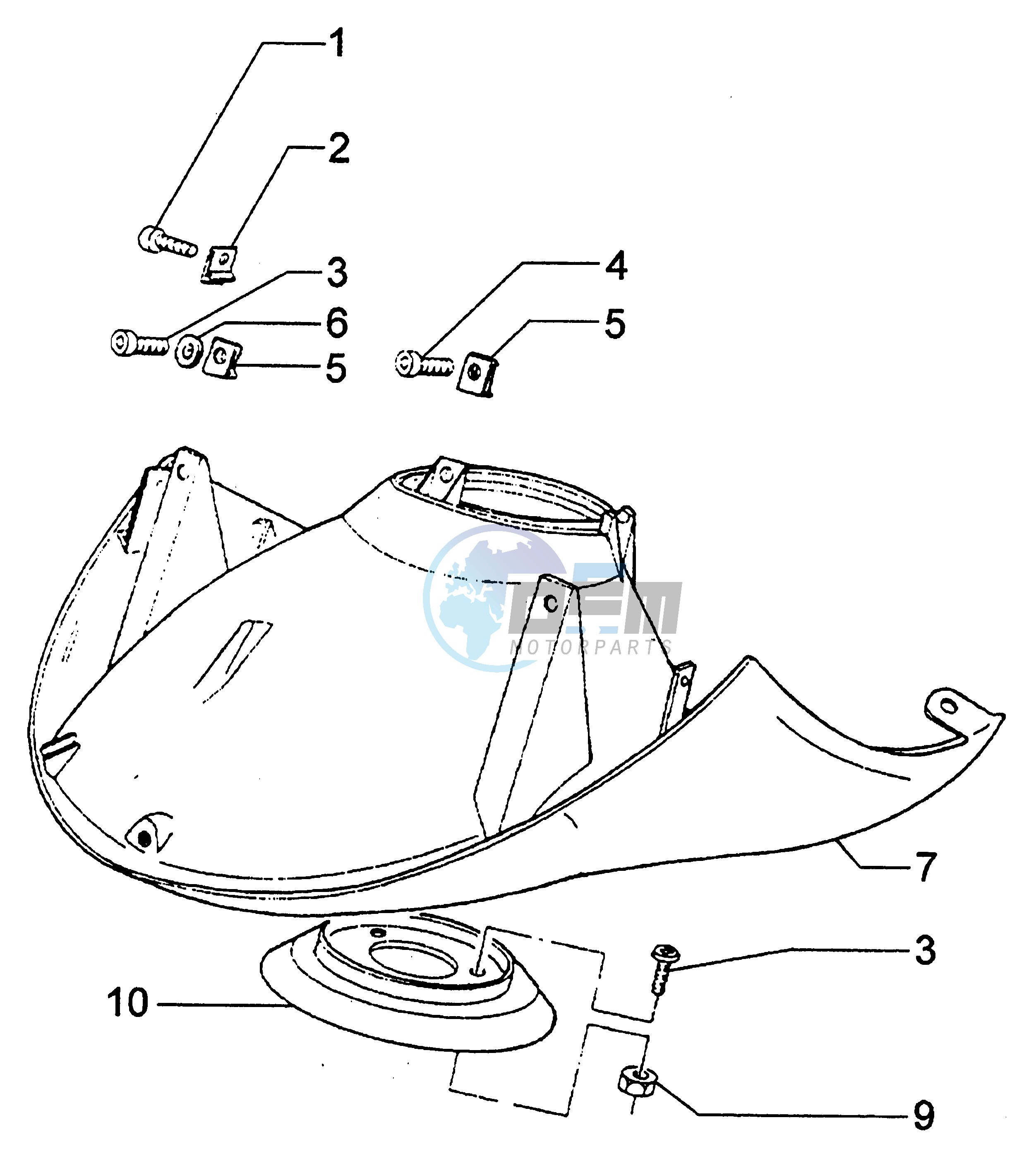 Front mudguard