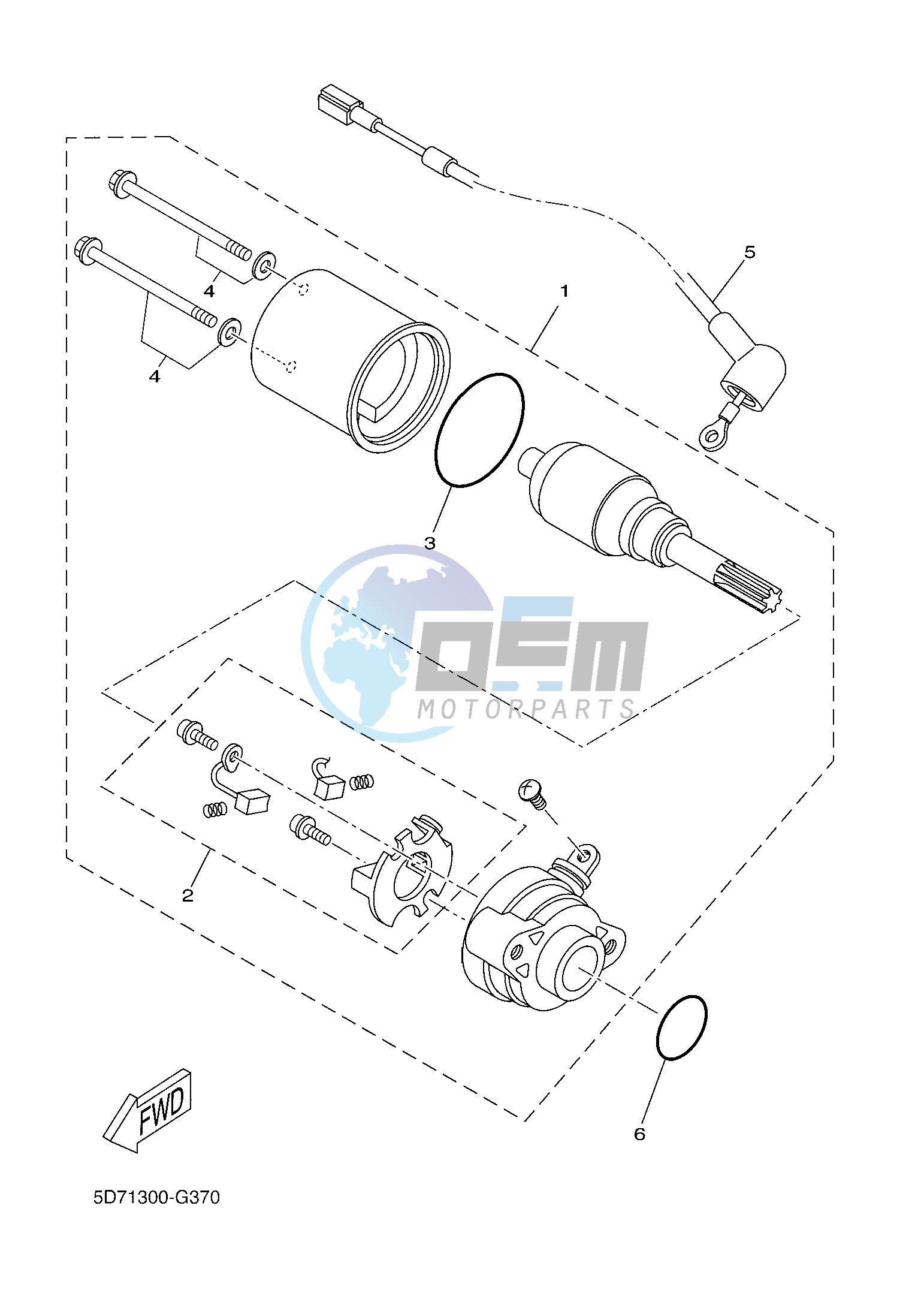 STARTING MOTOR