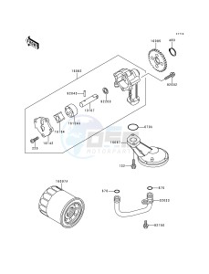 EN 500 C [VULCAN 500 LTD] (C1-C5) [VULCAN 500 LTD] drawing OIL PUMP_OIL FILTER