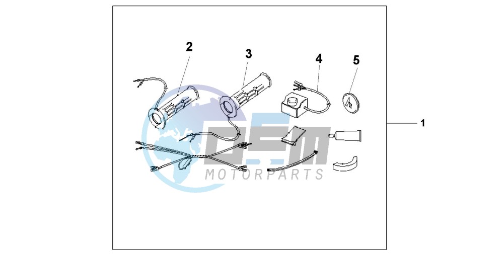 GRIP HEATER SS/ON-OF