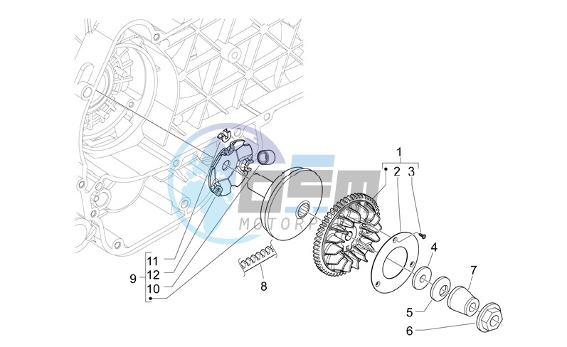 Variator assembly