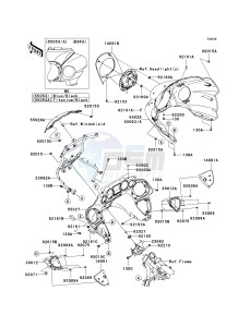 VN 1700 B [VULCAN 1700 VOYAGER ABS] (9FA) B9FA drawing COWLING