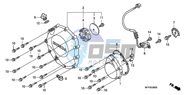 RIGHT CRANKCASE COVER