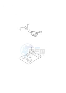 DF 20A drawing Remote Cable Electric Starter