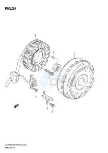 AN400 (E3-E28) Burgman drawing MAGNETO