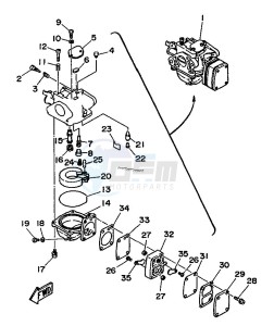 6C drawing CARBURETOR