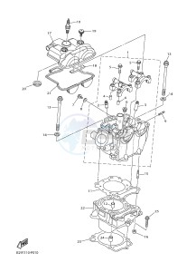 WR250F (2GB2 2GB3 2GB4 2GB4) drawing CYLINDER