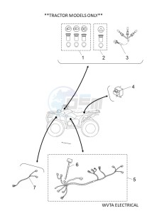 YFM700FWAD YFM7NGPLK (B4FR) drawing WVTA ELECTRICAL