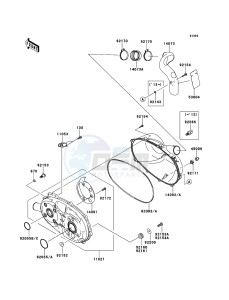 MULE_610_4X4 KAF400ADF EU drawing Converter Cover