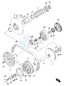 LT-A500XP drawing TRANSMISSION (1)