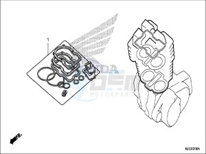 NC750JH Europe Direct - (ED) drawing GASKET KIT A