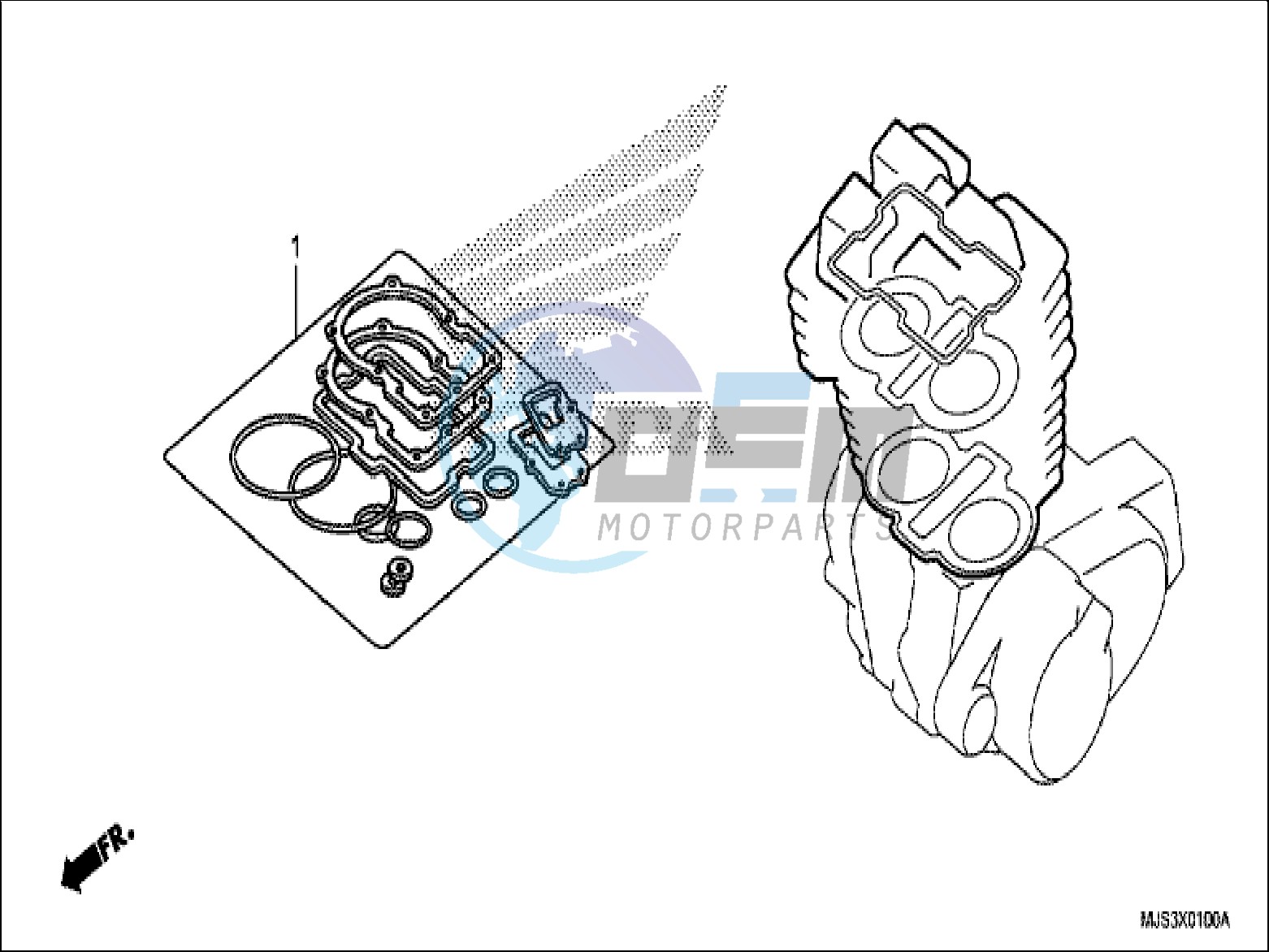 GASKET KIT A