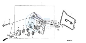 FJS400D9 Europe Direct - (ED) drawing CYLINDER HEAD COVER