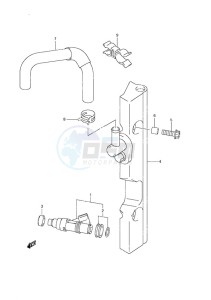 DF 40A drawing Fuel Injector