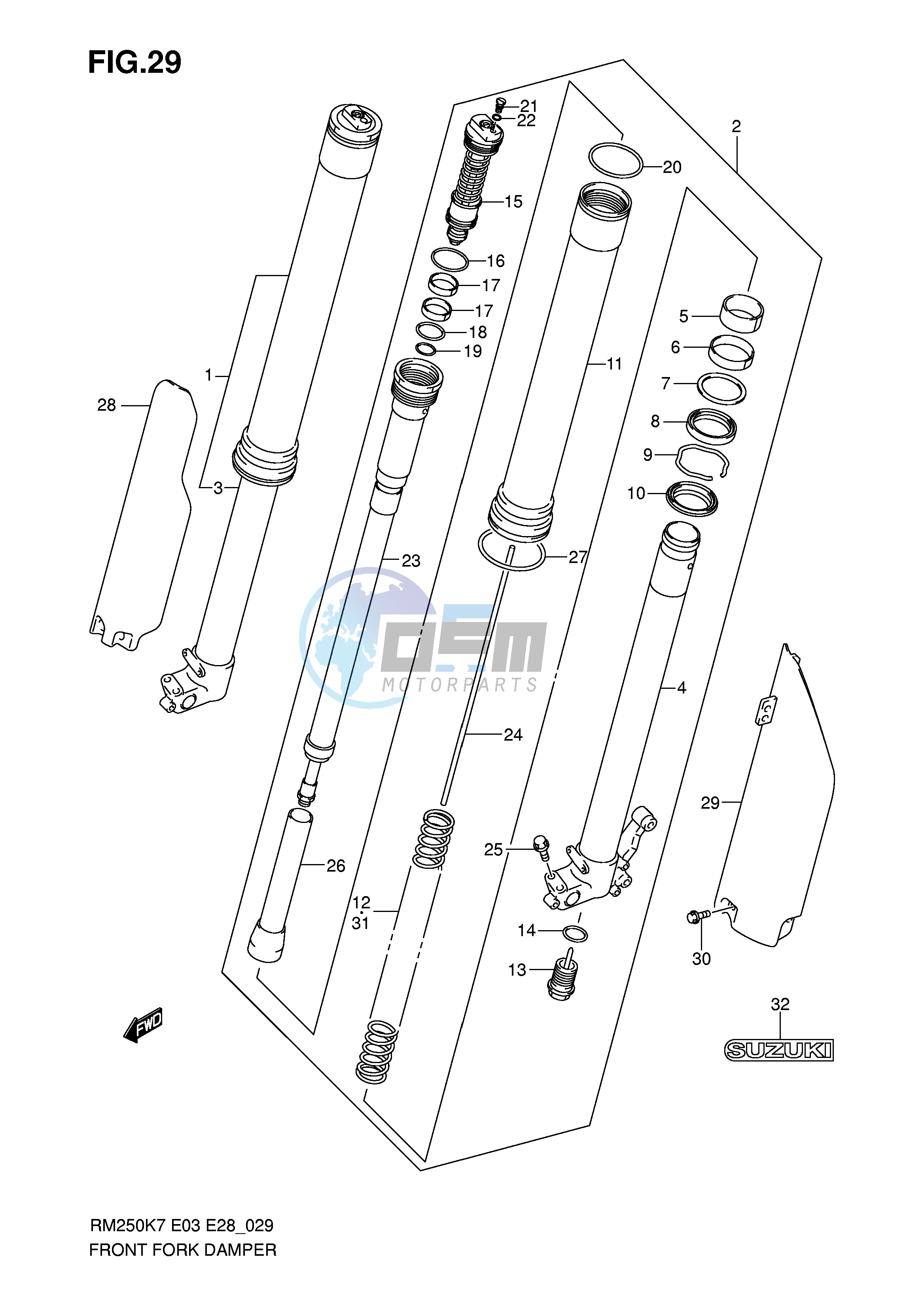 FRONT DAMPER