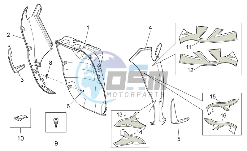 Front body - Front shield