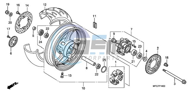 REAR WHEEL