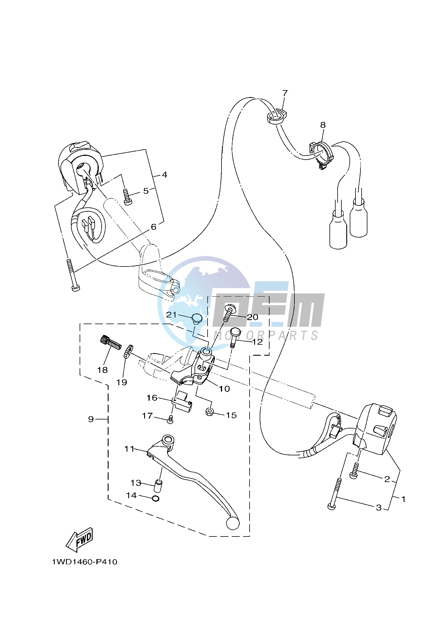 HANDLE SWITCH & LEVER