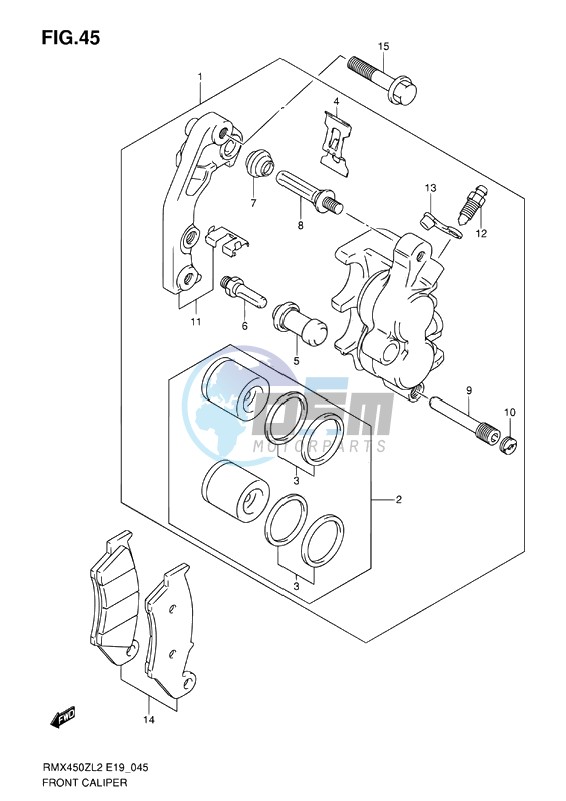 FRONT CALIPER