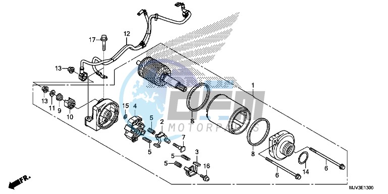 STARTER MOTOR