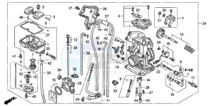 CRF150RB CRF150RB drawing CARBURETOR